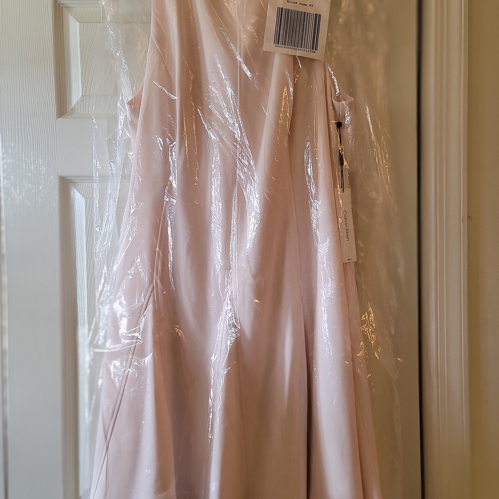 Blush Pink A-Line Women's Calvin Klein Dress - NWT